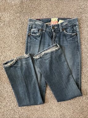 Marlow Women's Faded Blue Boot Cut Jeans